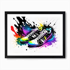 Rainbow ShoeS Art Print