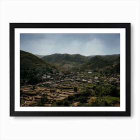 Mountain Village, Portugal Art Print