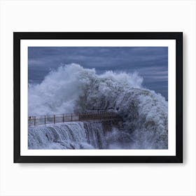 Big Sea Wave Art Print
