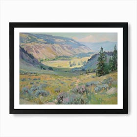 Western Landscapes Montana 2 Art Print