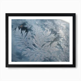 Frost On Glass Art Print
