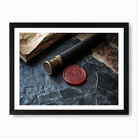 Wax Seal Art Print