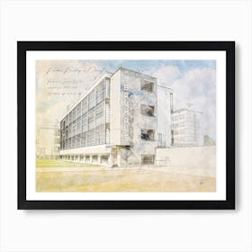 Bauhaus, Dessau Art Print