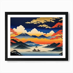 Japanese Painting Art Print