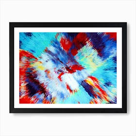 Acrylic Extruded Painting 112 Art Print