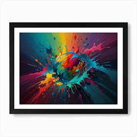 Abstract Painting 147 Art Print