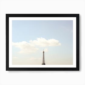 Paris Eiffeltower Minimal Art Print