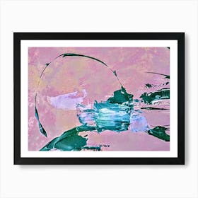 SHE" fragment of the painting 1 Art Print