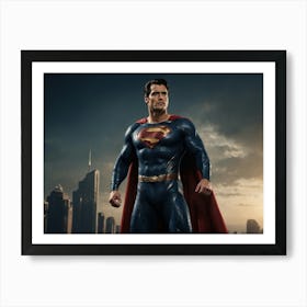 Superman Art Print