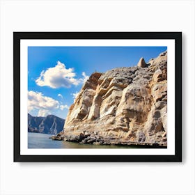 Cliffs On The Lake Affiche