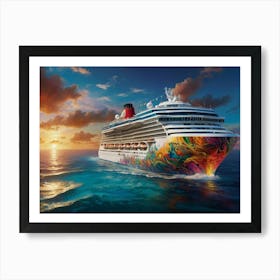 Default Step Into A World Of Artistry And Imagination With A D 3 Art Print