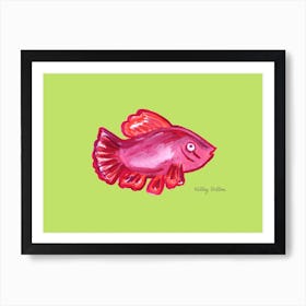 Girly Fish II Art Print