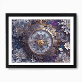 Clockwork of life Art Print