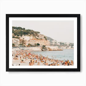 Italian Beach Views Art Print