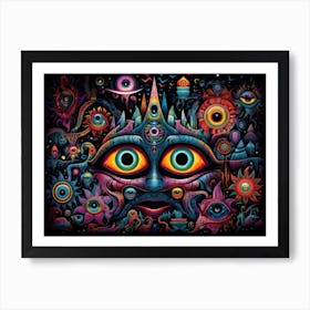 Eye Of The Gods Art Print