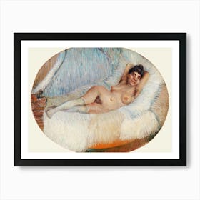 Van Gogh - Nude In Bed Art Print