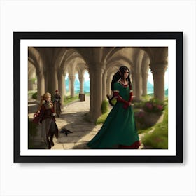 Elf Girls 1 Art Print