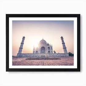 Architecture In Agra Art Print