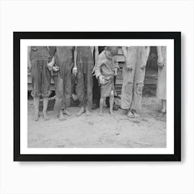 Untitled Photo, Possibly Related To The Earl Taylor Family Near Black River Falls, Wisconsin By Russell Lee Art Print