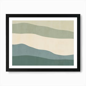 Abstract Landscape - Ts01 Art Print