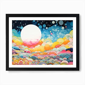 Moonscape Art Print