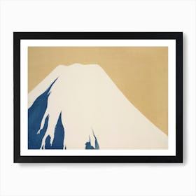 Mount Fuji From Momoyogusa Flowers Of A Hundred Generations, Kamisaka Sekka Art Print