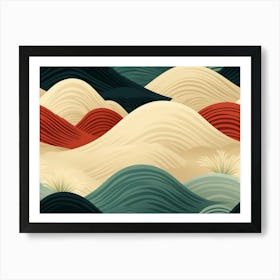 Asian Landscape Art Print