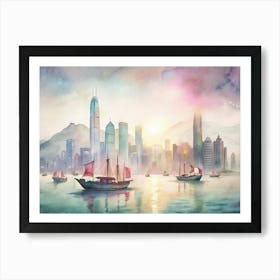 Hong Kong City Poster