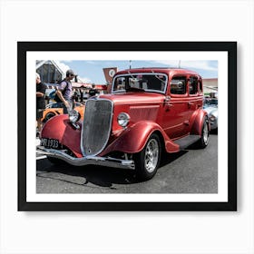 Old Fashioned Cars Art Print