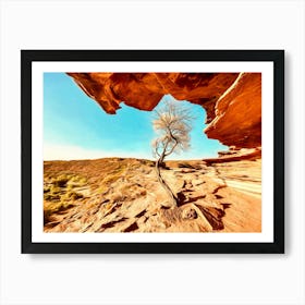 Sandstone Cliffs Australia Art Print