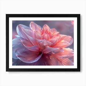 Dahlia Flower 3 Art Print