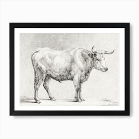 Standing Bull 4, Jean Bernard Art Print