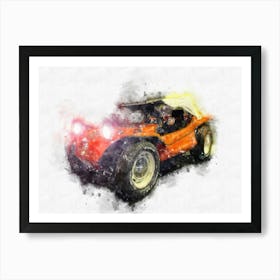 Dune Buggy 1966 Art Print