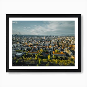 Milan City Skyline Print | Wall Art Art Print