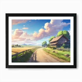 Country Road 3 Art Print