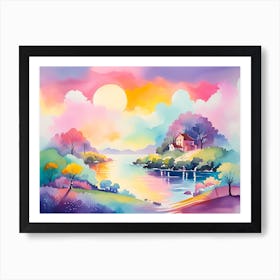 Landscape 19 Art Print