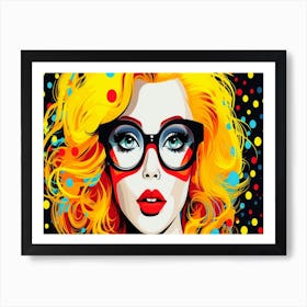 Pop Painting 1 Art Print