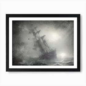 Ghost Ship VI Art Print