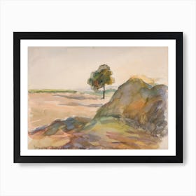 Paysage (Eragny), Camille Pissarro Art Print