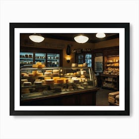 Cheese Shop Art Print