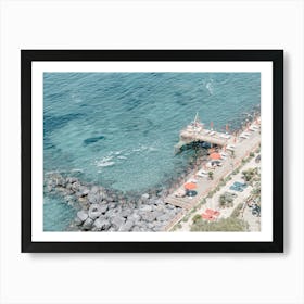 Sorrento Coast in Italy Art Print