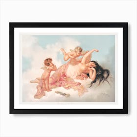 Awakening Of Love, Virgilio Tojetti Art Print
