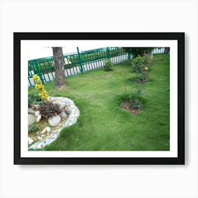 Beautiful Garden By Binod Dawadi Art Print