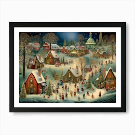 Village 8 Art Print