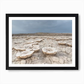 Salt In The Desert Art Print