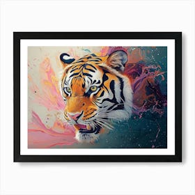 Tiger Painting Art Print