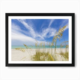 Relaxing Calmness On The Beach Art Print