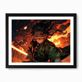 Samurai Warrior 11 Art Print