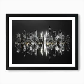 New York City Skyline 8 Art Print