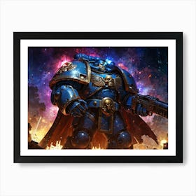 Space Marine 5 Art Print